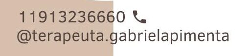 Gabriela pimenta Sexóloga e Terapeuta